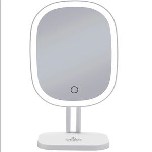 Impressions touch highlight LED makeup mirror